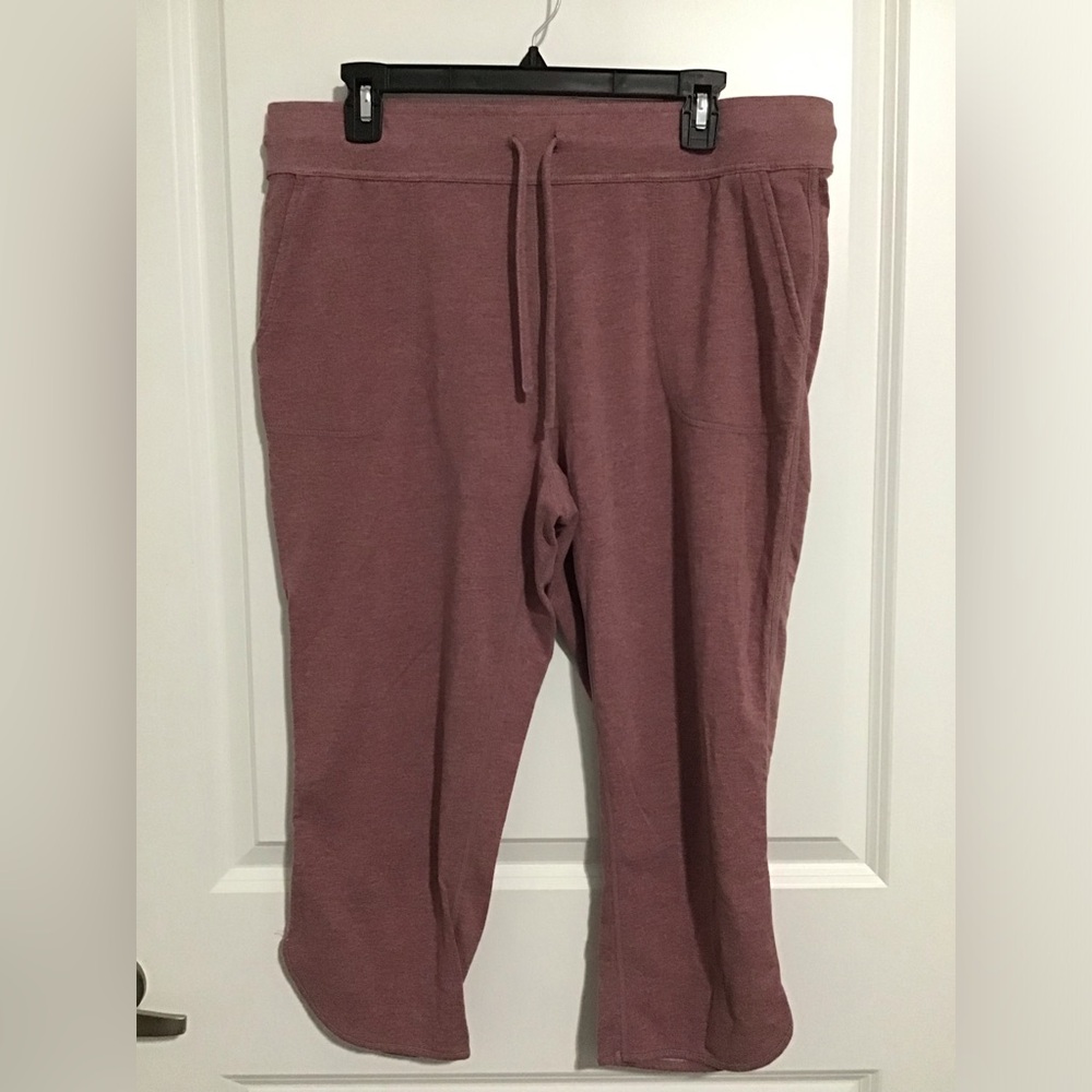 Casual Mauve Jogger Pants Size L
